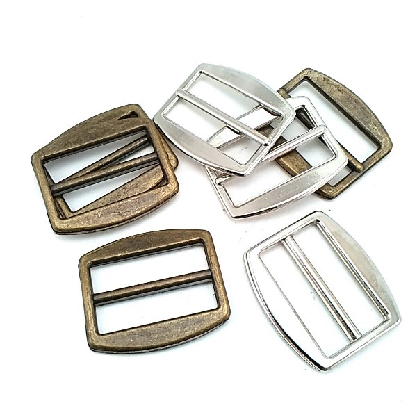 33 mm Rectangular metal buckle zamak E 550