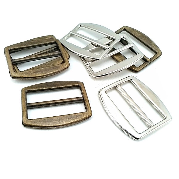 33 mm Rectangular metal buckle zamak E 550