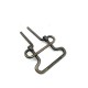 30 mm Movable Metal Setting Buckle E 648