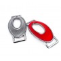 1 cm Metal Buckle - Enamelled Buckle - Ring Buckle  B 57