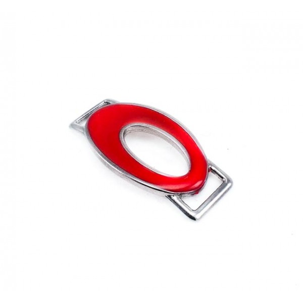 1 cm Metal Buckle - Enamelled Buckle - Ring Buckle  B 57