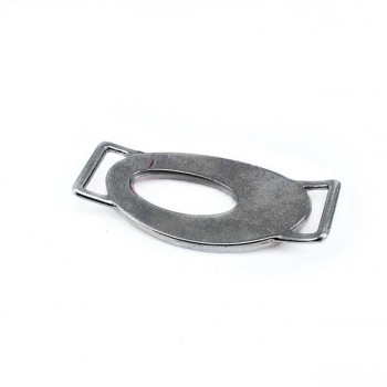 Metal buckle - enamelled buckle - ring buckle 10 mm B 57