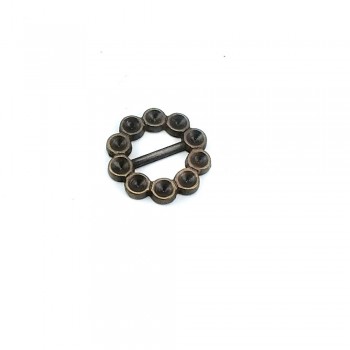 11 mm Metal dress buckle E 07