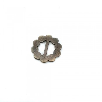 11 mm Metal dress buckle E 07