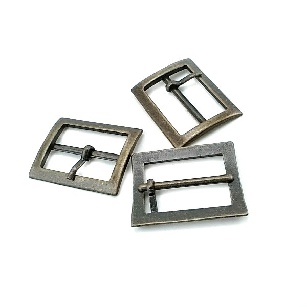 2.5 cm Square Center Bar Buckle Bag and Belt Buckle E 1020