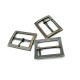 2.5 cm Square Center Bar Buckle Bag and Belt Buckle E 1020