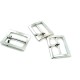 2.5 cm Square Center Bar Buckle Bag and Belt Buckle E 1020