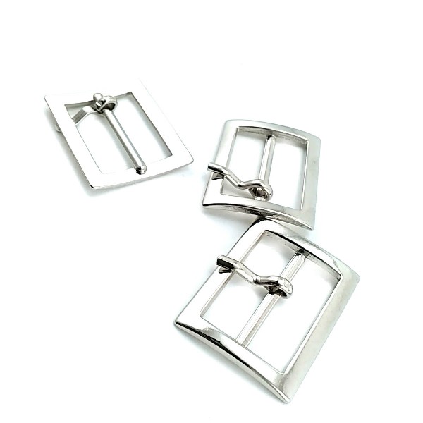 2.5 cm Square Center Bar Buckle Bag and Belt Buckle E 1020