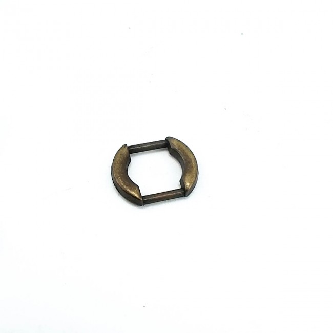 13 mm Oval Kenarlı Metal Çerçeve Toka E 1038 13 mm Oval Kenarlı Metal Çerçeve Toka E 1038