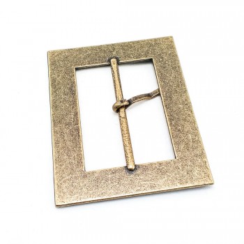 50 mm Center Bar Buckle - Zinc Alloy E 1199