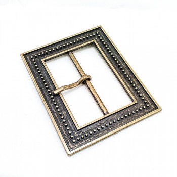 50 mm Center Bar Buckle - Zinc Alloy E 1199