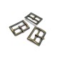 Rectangular plain buckle 21 mm E 1525