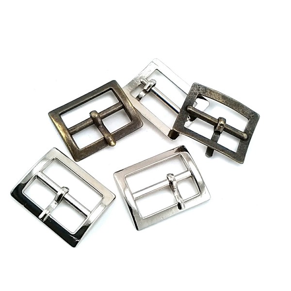 Rectangular plain buckle 21 mm E 1525