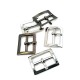 Rectangular plain buckle 21 mm E 1525