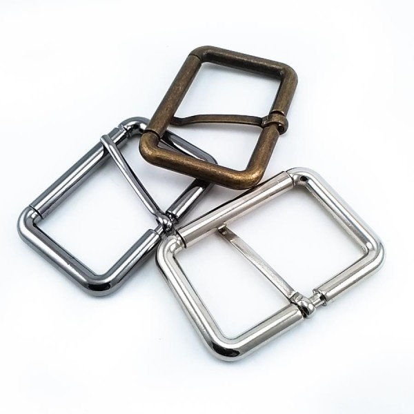 46 mm Clothing - Rectangular belt buckle - zamak metal E 1549