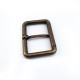 46 mm Clothing - Rectangular belt buckle - zamak metal E 1549