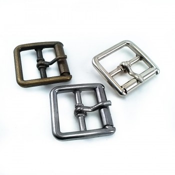 2 cm Roller Center Bar Buckle - Metal Buckle E 1592