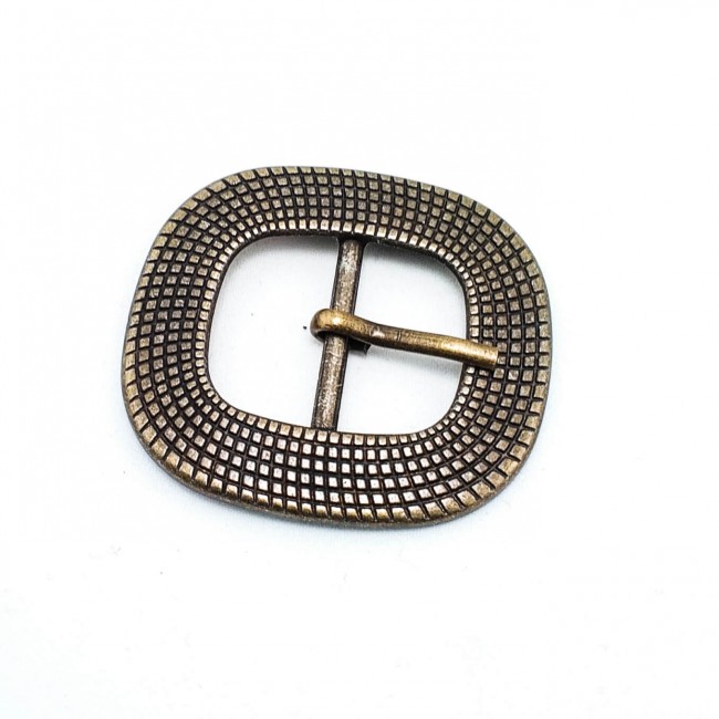 Yuvarlak metal toka - zamak - 23 mm E 169 Yuvarlak metal toka - zamak - 23 mm E 169