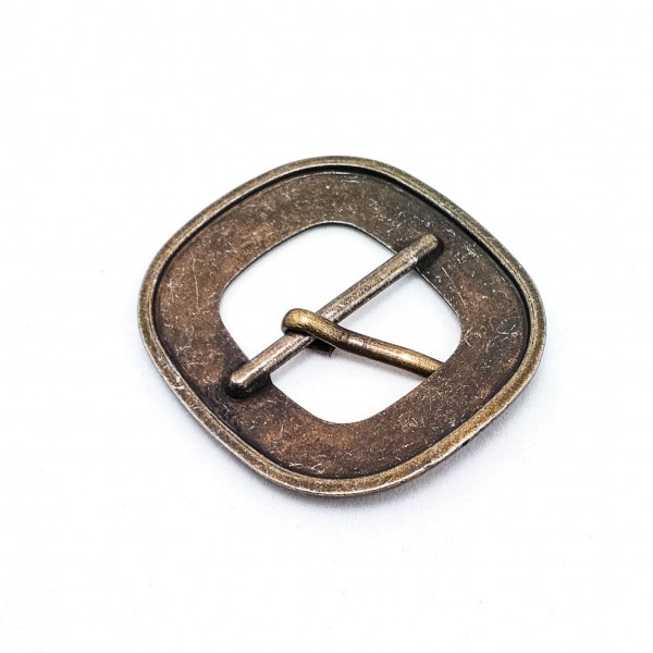 23 mm Oval and Patterned Belt Buckle E 169