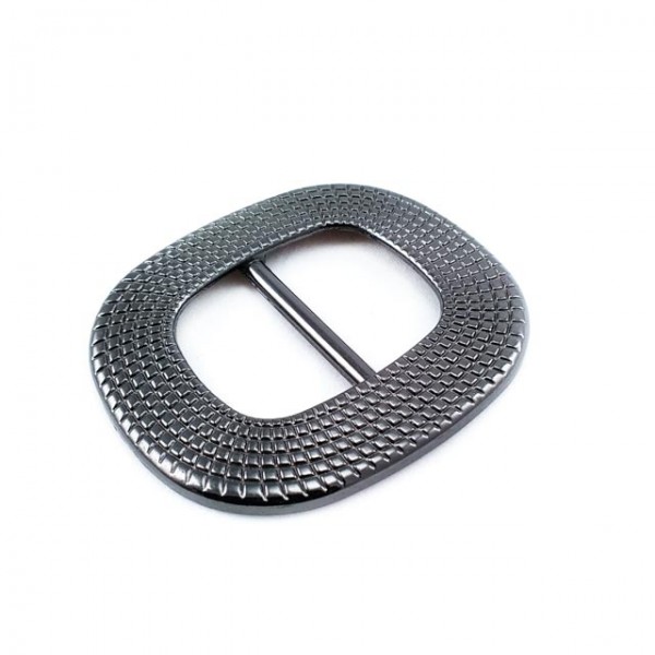 23 mm Oval and Patterned Belt Buckle E 169