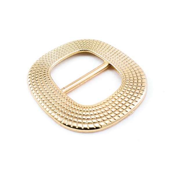 23 mm Oval and Patterned Belt Buckle E 169