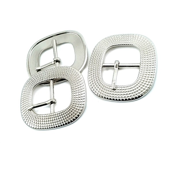 23 mm Oval and Patterned Belt Buckle E 169