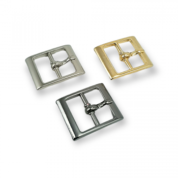 16 mm Center Bar Buckle Rectangle Buckle E 1722