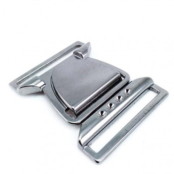 38 cm Snap Metal Buckle - Zinc Alloy E 1843