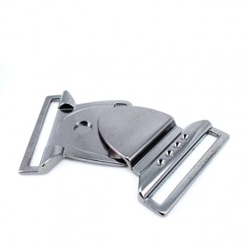 38 cm Snap Metal Buckle - Zinc Alloy E 1843