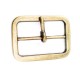 Rectangular plain buckle zinc alloy metal 35 mm E 2005