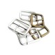 Rectangular plain buckle zinc alloy metal 35 mm E 2005