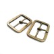 Rectangular plain buckle zinc alloy metal 35 mm E 2005