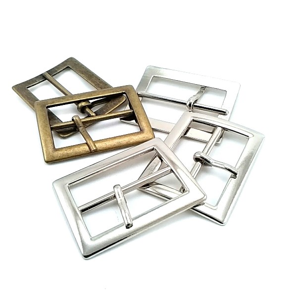 Rectangular plain tongue buckle 36 mm E 2006