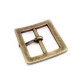 Rectangular belt buckle - metal 22 mm E 2047