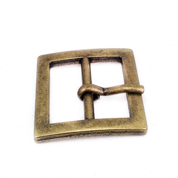 Rectangular belt buckle - metal 22 mm E 2047