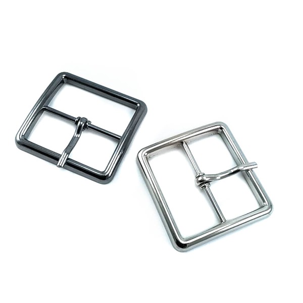 Square metal buckle 37 mm E 2115