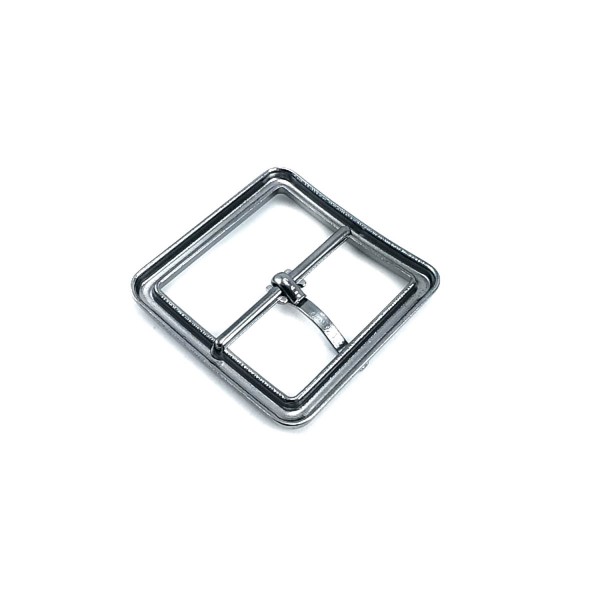 Square metal buckle 32 mm E 2116