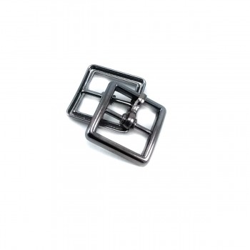 Center Bar Buckle 16 mm Rectangle Metal Buckle E 2119