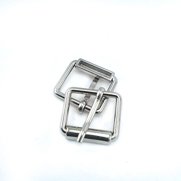 Metal buckle rectangular 22 mm E 2121