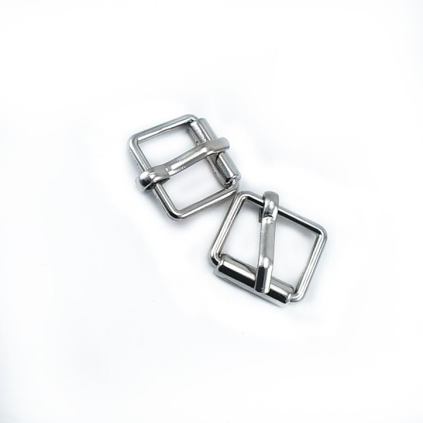 Metal buckle rectangular 17 mm E 2123