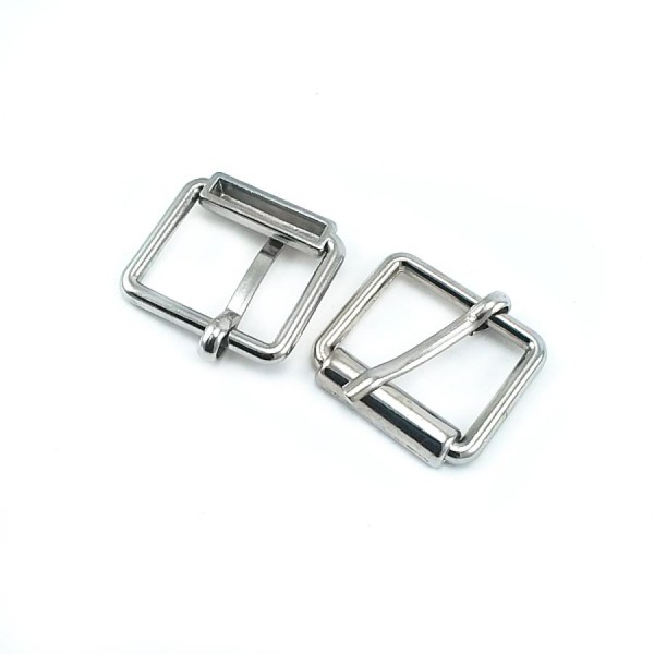 Metal buckle rectangular 17 mm E 2123