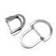 23 mm Double Ring D Buckle Metal Adjuster and Belt Buckle E 2145