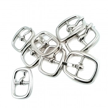 15 mm Oval tongue buckle E 2147