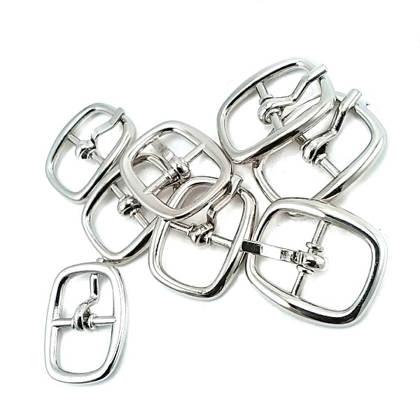 15 mm oval tongue buckle E 2147