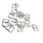 10 mm Metal Shoe & Slipper Buckle E 2149