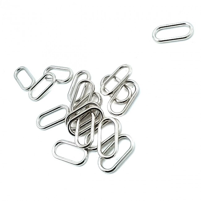 16 x 6 mm Dikdörtgen Metal Toka E 2158 16 x 6 mm Dikdörtgen Metal Toka E 2158