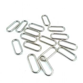 20.3 mm x 6.4mm Metal Buckle E 2170