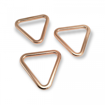 3,5 cm Triangle Ring - Metal Frame Buckle E 2179