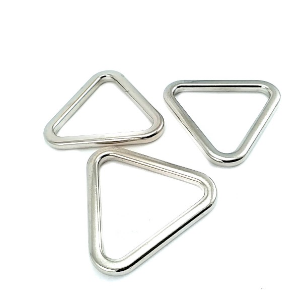 3,5 cm Triangle Ring - Metal Frame Buckle E 2179