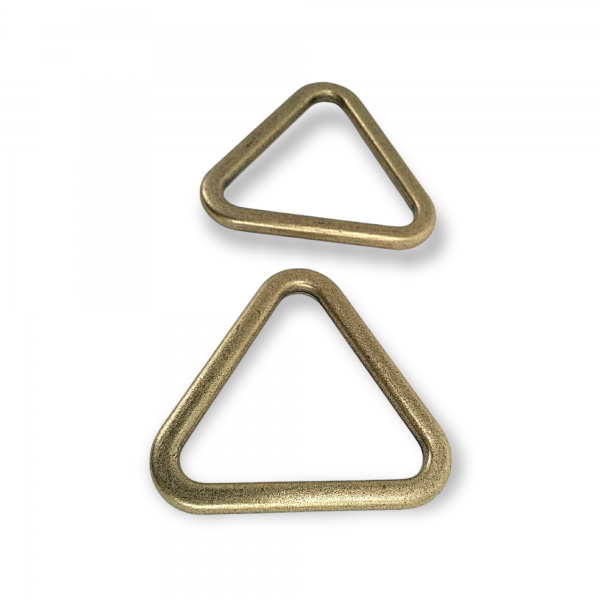 3,5 cm Triangle Ring - Metal Frame Buckle E 2179